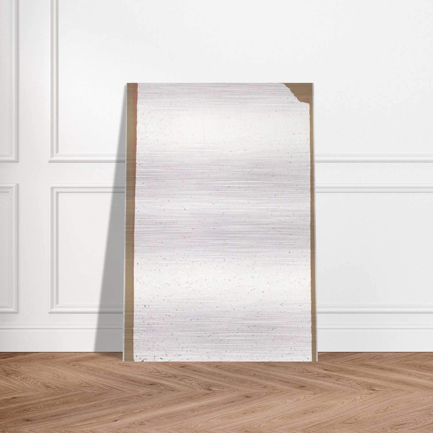 Convention - Robert Ryman Brushed Aluminum Print - 70x100 cm / 28x40 inches | Robert Ryman Aluminum Print | Robert Ryman Prints