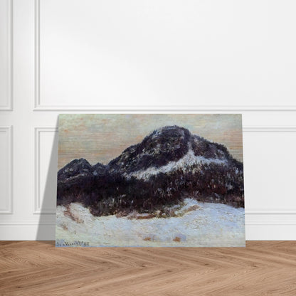 Mount Kolsaas 2 - claude monet Brushed Aluminum Print - 70x100 cm / 28x40 inches | claude monet Aluminum Print | claude monet Prints