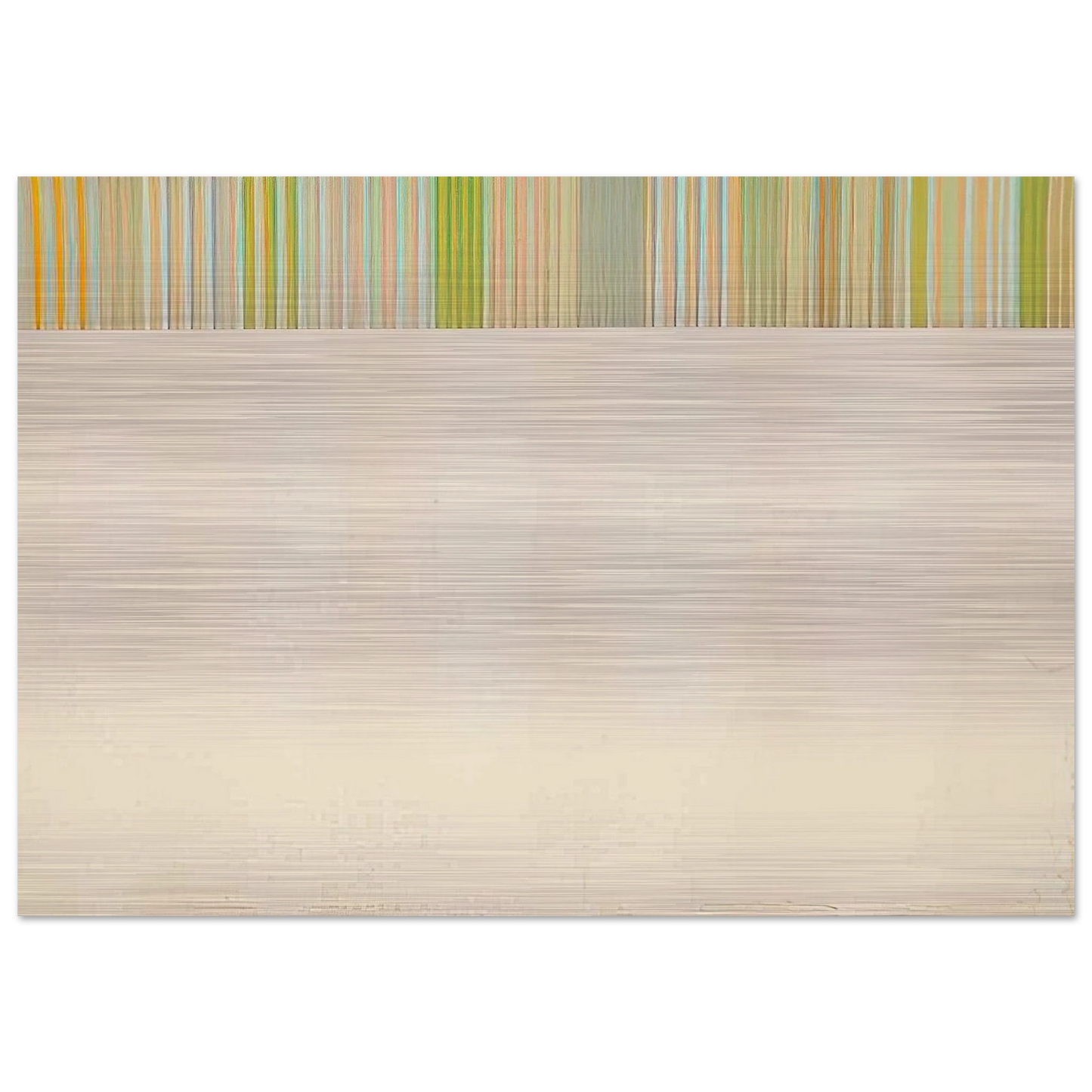Treble - 1975 - Gene Davis Brushed Aluminum Print - 70x100 cm / 28x40 inches | Gene Davis Aluminum Print | Gene Davis Prints