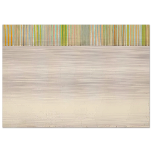 Treble - 1975 - Gene Davis Brushed Aluminum Print - 70x100 cm / 28x40 inches | Gene Davis Aluminum Print | Gene Davis Prints