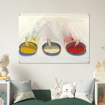Dressing Wells - 1961 - Wayne Thiebaud Acrylic Print - 70x100 cm / 28x40″ inches