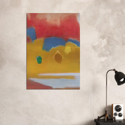 ZARZUELA 1982 - Esteban Vicente Brushed Aluminum Print - 70x100 cm / 28x40 inches | Esteban Vicente Aluminum Print | Esteban Vicente Prints