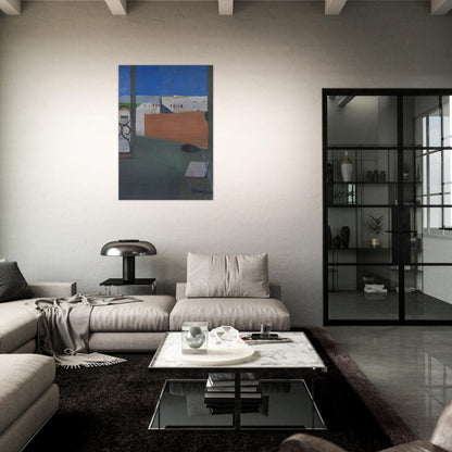 Window - Richard Diebenkorn Brushed Aluminum Print - 70x100 cm / 28x40 inches | Richard Diebenkorn Aluminum Print | Richard Diebenkorn Prints