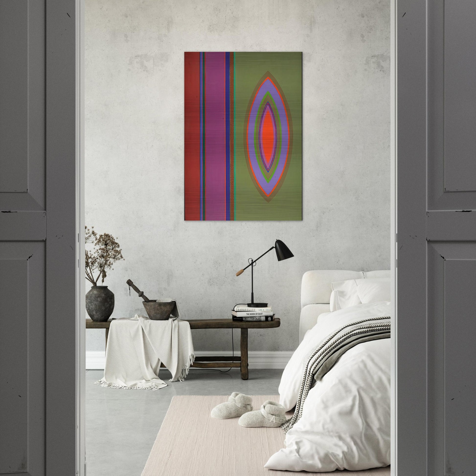 RVG - 1966 - John Ferren Brushed Aluminum Print - 70x100 cm / 28x40 inches | John Ferren Aluminum Print | John Ferren Prints