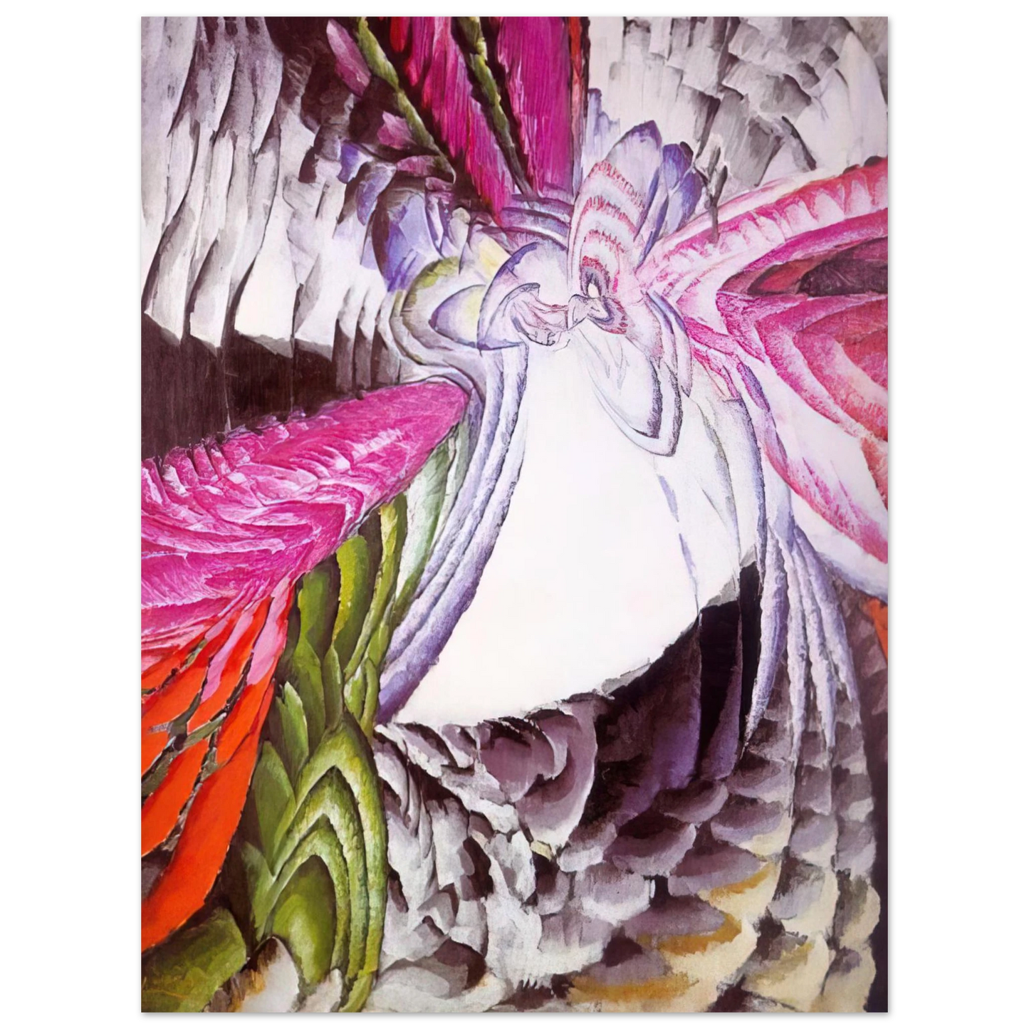 Frantisek Kupka - Organization of Graphic Motifs II  75x100 cm / 30x40inches Fine Art Poster