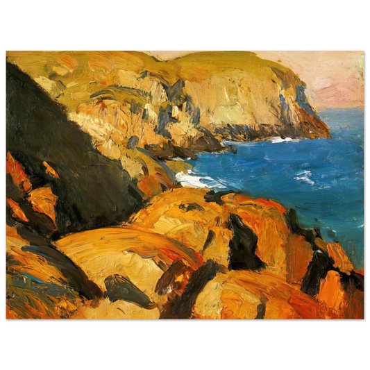Edward Hopper - Blackhead, Monhegan Fine Art Poster