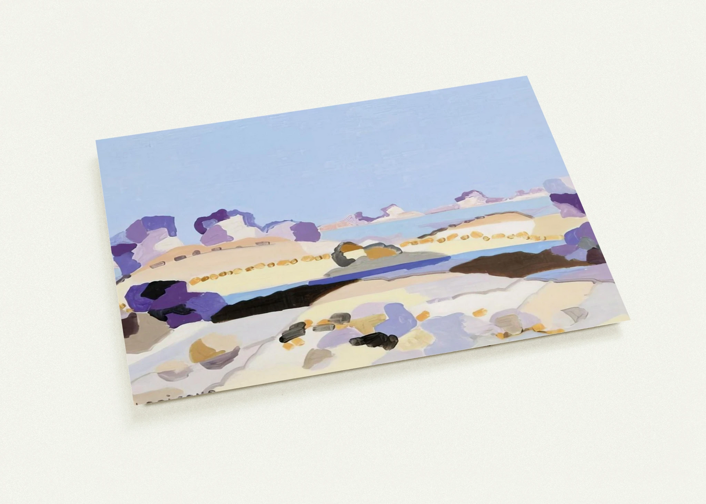 Lagune bretonne - 1959 By Charles Lapicque Pack of 10 Post Cards | Charles Lapicque Post Cards | A6 (10.5 x 14.8 cm) - 4.1 x 5.8 inches