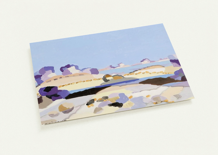 Lagune bretonne - 1959 By Charles Lapicque Pack of 10 Post Cards | Charles Lapicque Post Cards | A6 (10.5 x 14.8 cm) - 4.1 x 5.8 inches