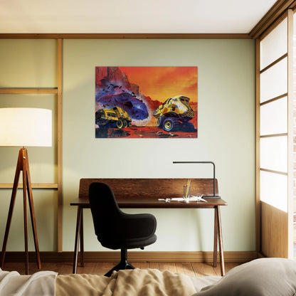 Chris Foss - Chris Foss Brushed Aluminum Print - 70x100 cm / 28x40 inches | Chris Foss Aluminum Print | Chris Foss Prints