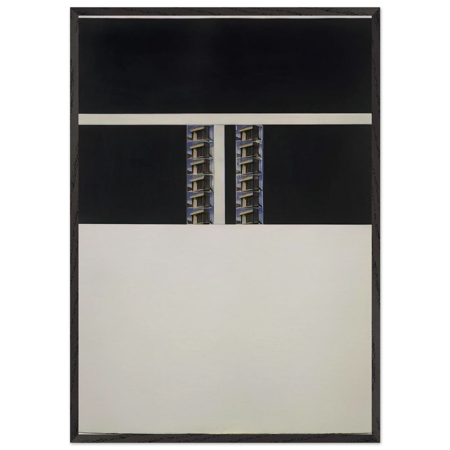Souvenir de Grece 14 - 1974 - Brice Marden 70x100 cm / 28x40 inches Framed Art Print – Black Wooden Frame