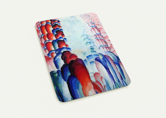 Hindu Motif, or Graduated Red By Frantisek Kupka Pack of 10 Post Cards | Frantisek Kupka Post Cards | A6 (10.5 x 14.8 cm) - 4.1 x 5.8 inches