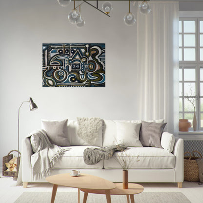 Untitled - 1930 - Richard Pousette-Dart Brushed Aluminum Print - 70x100 cm / 28x40 inches | Richard Pousette-Dart Aluminum Print | Richard Pousette-Dart Prints
