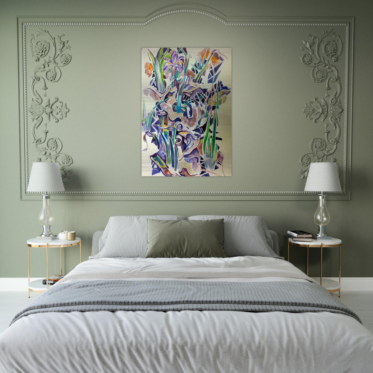 Walter Anderson - Walter Anderson Brushed Aluminum Print - 70x100 cm / 28x40 inches | Walter Anderson Aluminum Print | Walter Anderson Prints