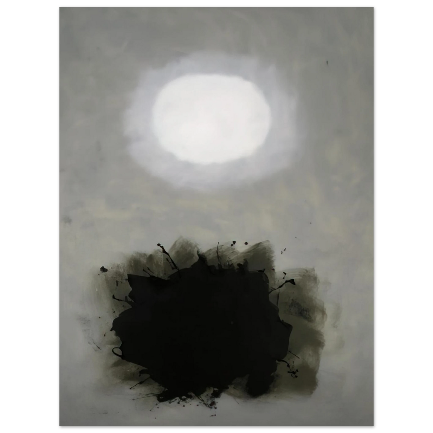 Adolph Gottlieb - Mist - 1961  75x100 cm / 30x40inches Fine Art Poster
