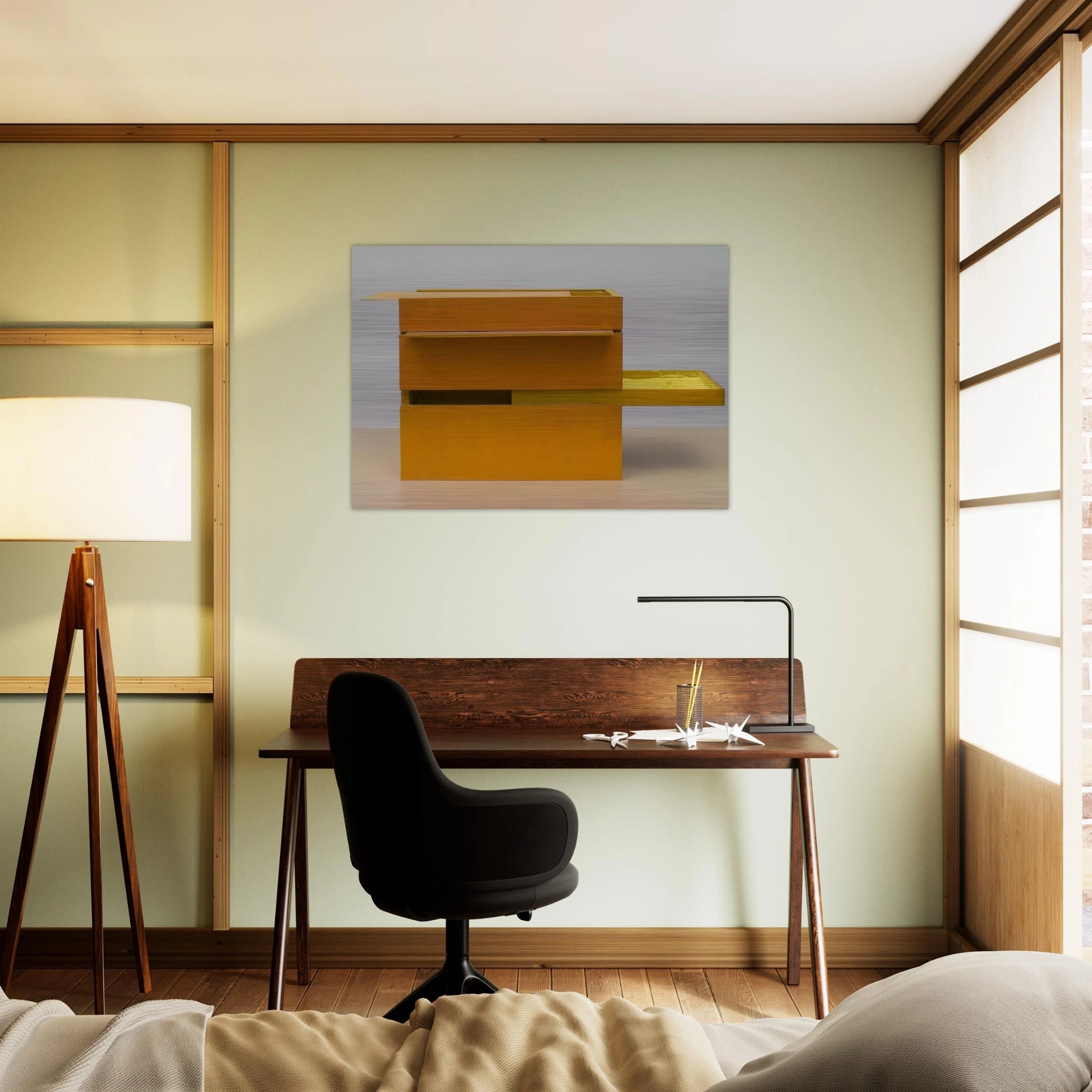 B11 Box Bólide 09 - Helio Oiticica Brushed Aluminum Print - 70x100 cm / 28x40 inches | Helio Oiticica Aluminum Print | Helio Oiticica Prints