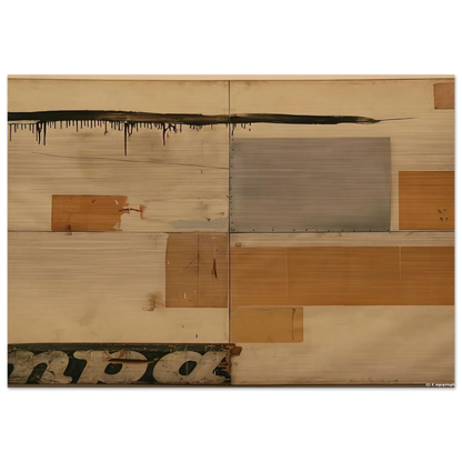 K 24976 S - Robert Rauschenberg Brushed Aluminum Print - 70x100 cm / 28x40 inches | Robert Rauschenberg Aluminum Print | Robert Rauschenberg Prints