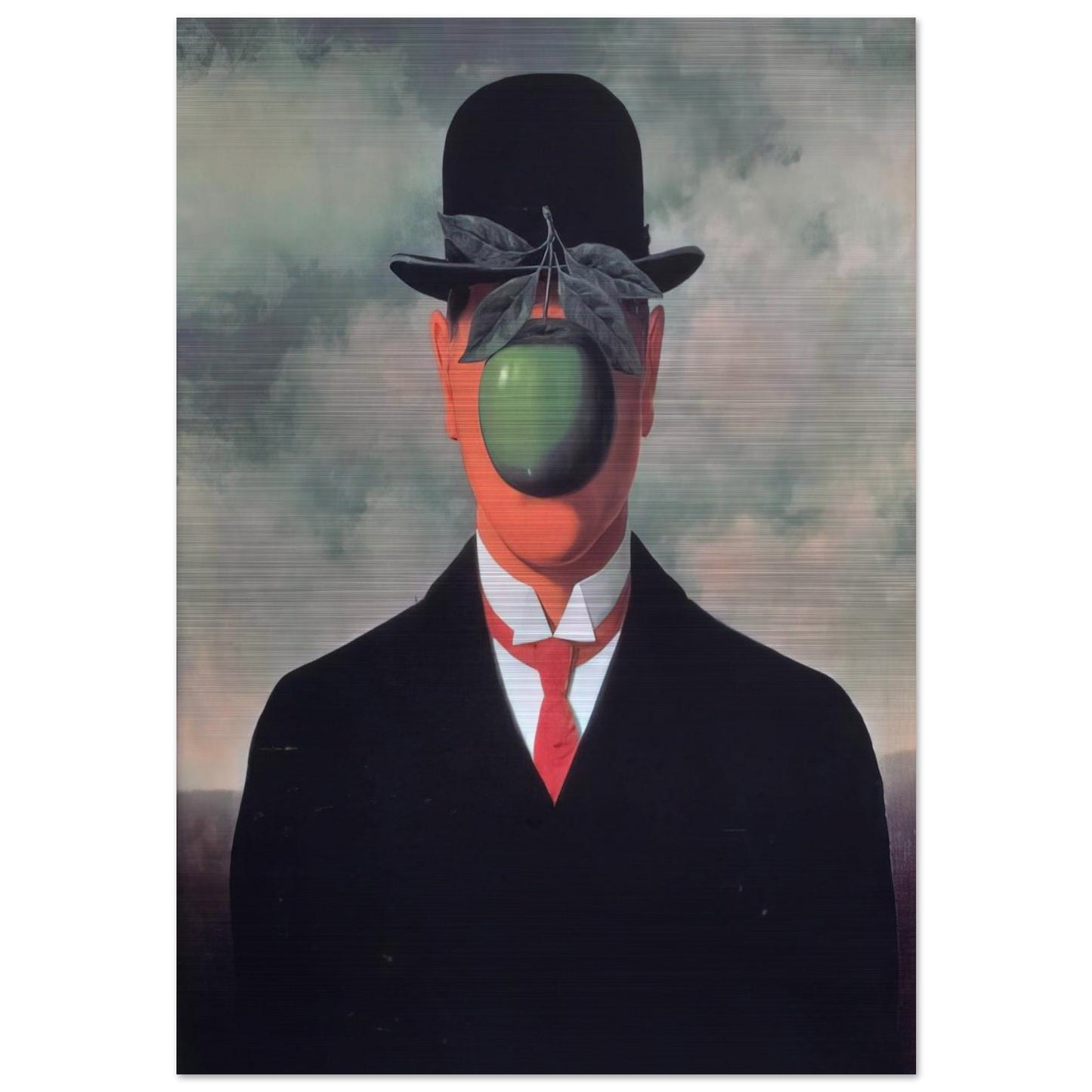 THE GREAT WAR 1964 - Rene Magritte Brushed Aluminum Print - 70x100 cm / 28x40 inches | Rene Magritte Aluminum Print | Rene Magritte Prints