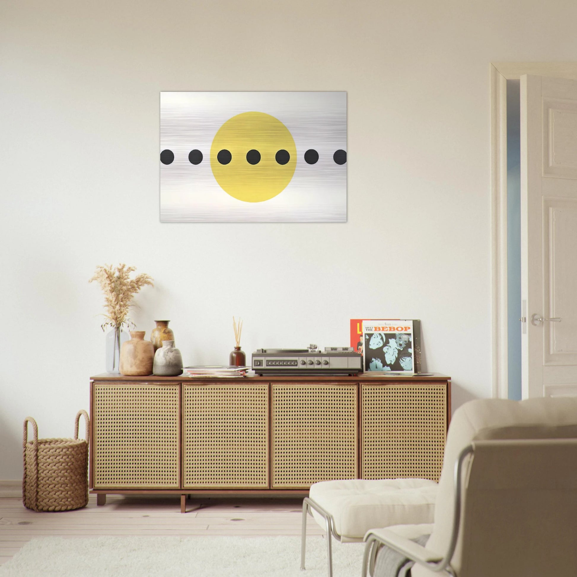 Time - 1952 - Alexander Liberman Brushed Aluminum Print - 70x100 cm / 28x40 inches | Alexander Liberman Aluminum Print | Alexander Liberman Prints