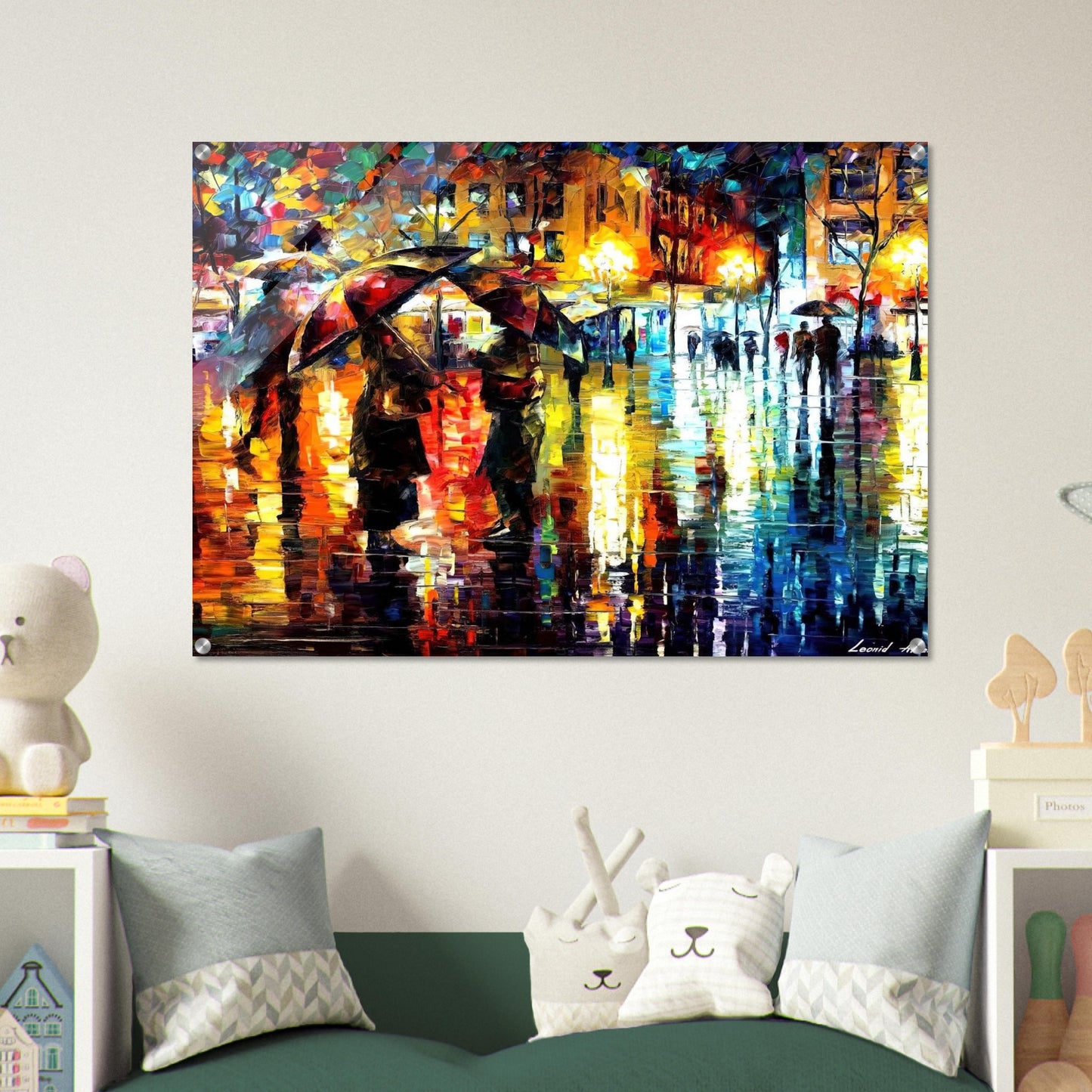 Leonid Afremov - Leonid Afremov Acrylic Print - 70x100 cm / 28x40″ inches | Leonid Afremov Wall Art | Leonid Afremov Prints