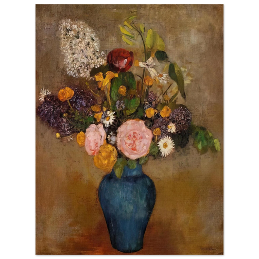 Odilon Redon - VASE OF FLOWERS 10  75x100 cm / 30x40inches Fine Art Poster