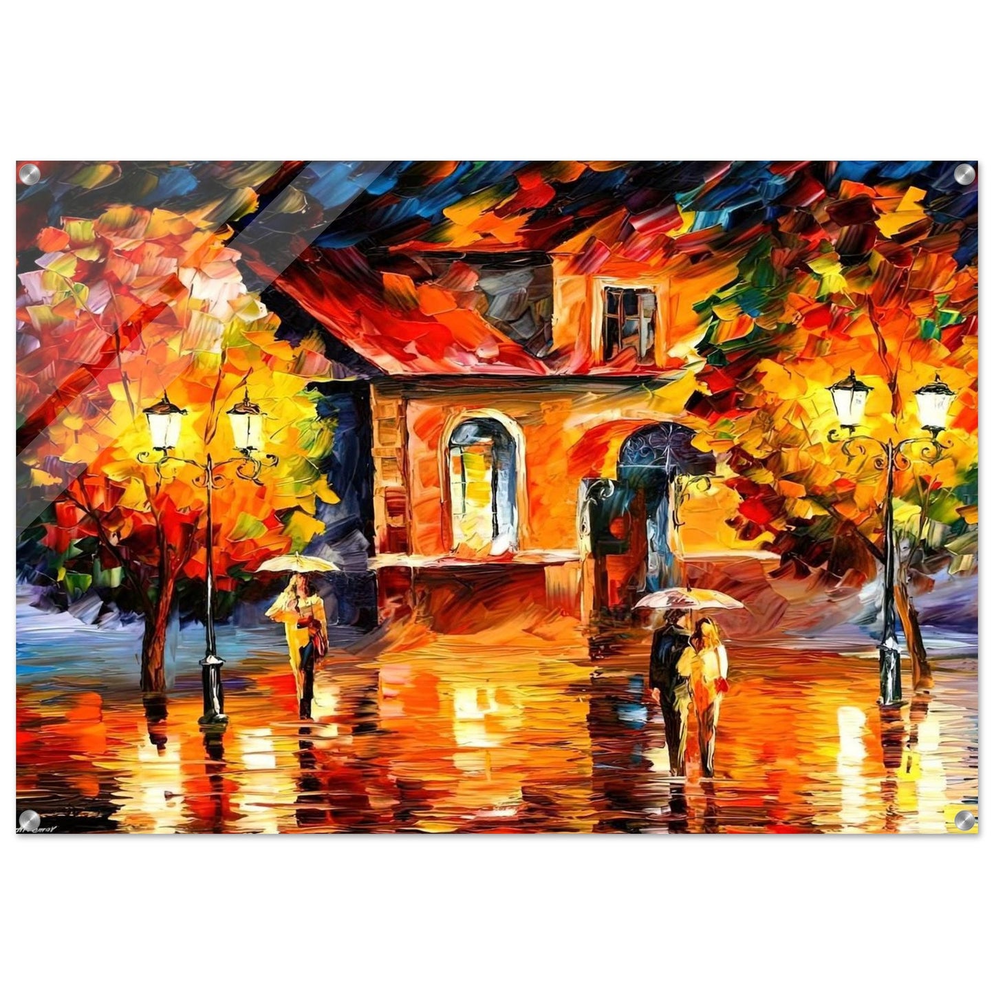 Leonid Afremov - Leonid Afremov Acrylic Print - 70x100 cm / 28x40″ inches