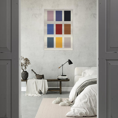 COLOR CHART NO 139 1 1966 - Gerhard Richter Brushed Aluminum Print - 70x100 cm / 28x40 inches | Gerhard Richter Aluminum Print | Gerhard Richter Prints
