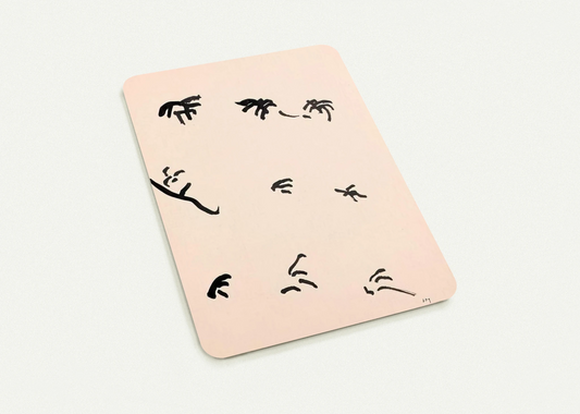 Mouvement - 1950 By Henri Michaux Pack of 10 Post Cards | Henri Michaux Post Cards | A6 (10.5 x 14.8 cm) - 4.1 x 5.8 inches