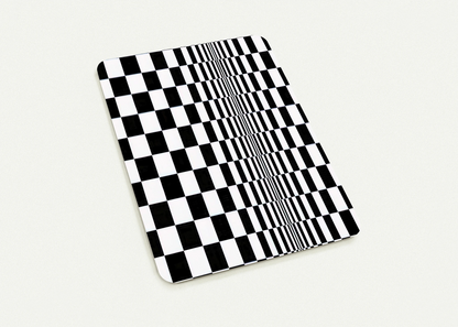 MOVEMENT IN SQUARES 1961 By Bridget Riley Pack of 10 Post Cards | Bridget Riley Post Cards | A6 (10.5 x 14.8 cm) - 4.1 x 5.8 inches