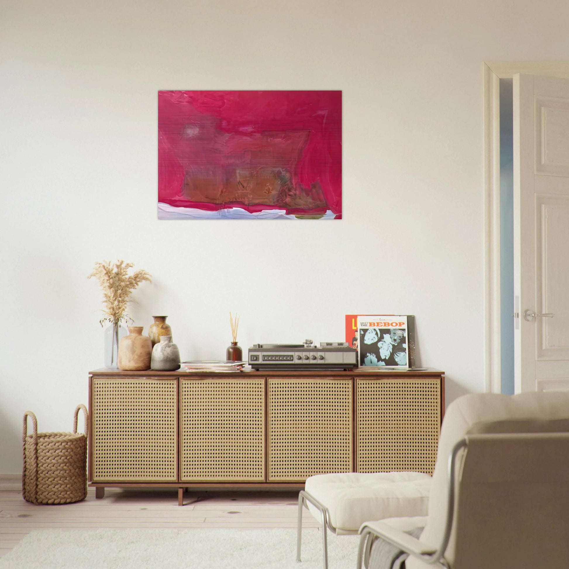 Renaissance, 1971- - Helen Frankenthaler Brushed Aluminum Print - 70x100 cm / 28x40 inches | Helen Frankenthaler Aluminum Print | Helen Frankenthaler Prints
