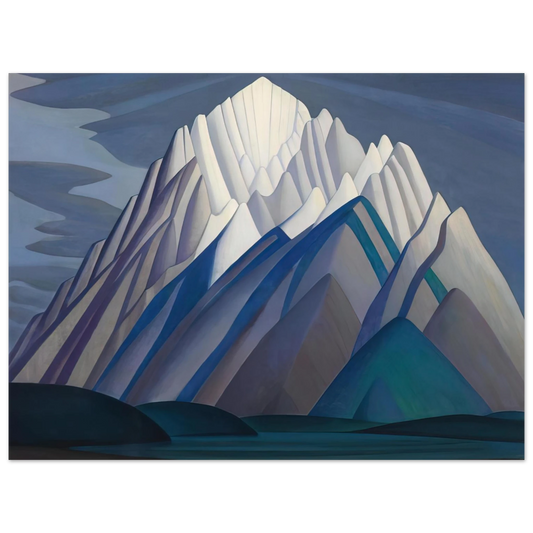 Lawren Harris - Mountain Forms - 1926  75x100 cm / 30x40inches Fine Art Poster
