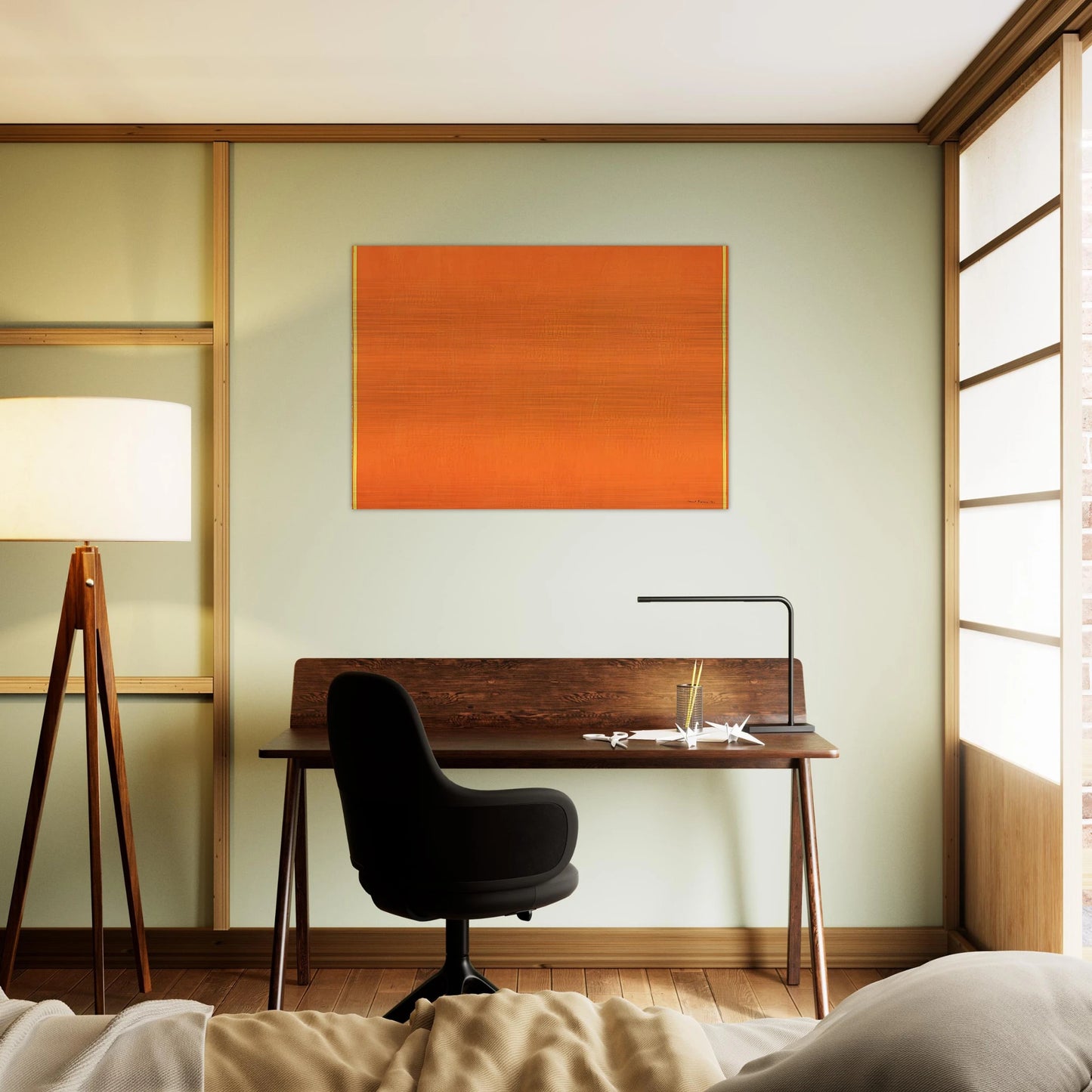 The Third - Barnett Newman Brushed Aluminum Print - 70x100 cm / 28x40 inches | Barnett Newman Aluminum Print | Barnett Newman Prints