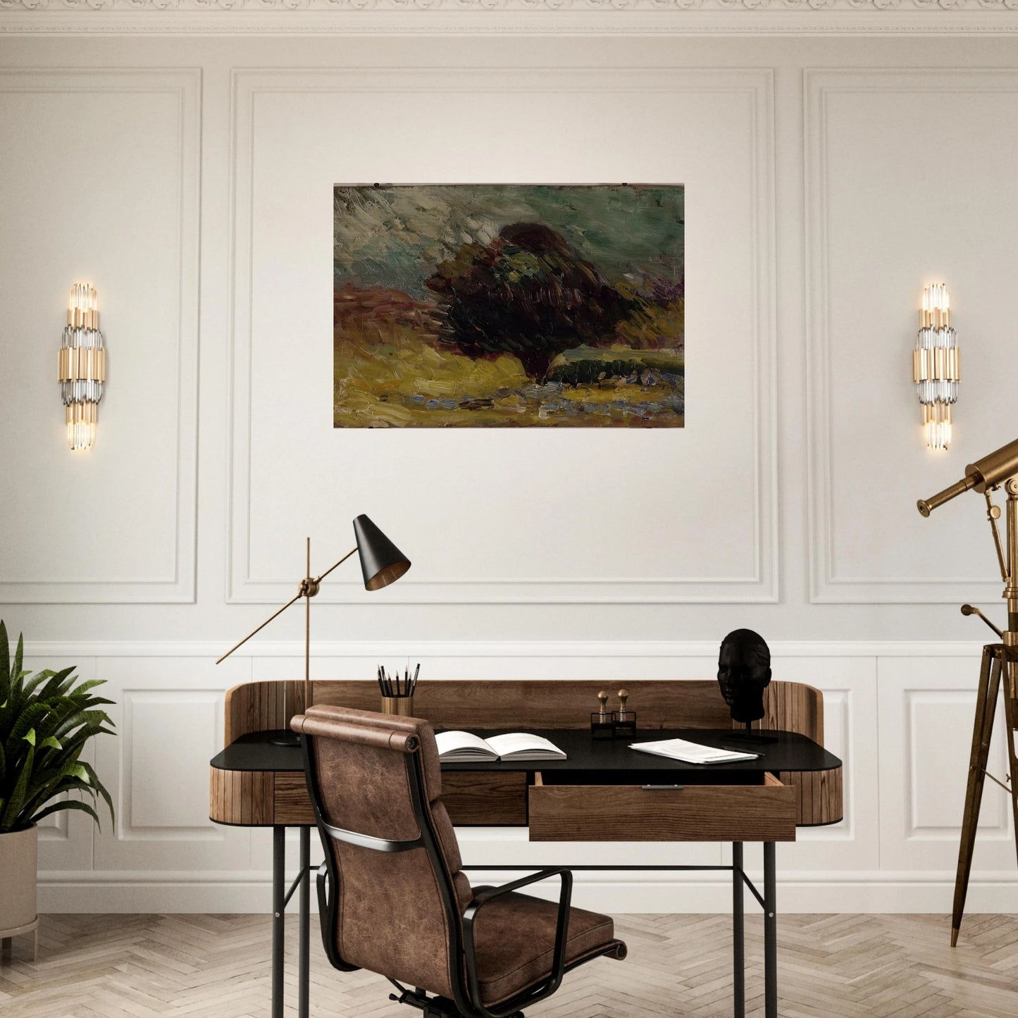 THE OLIVE - Henri Matisse Brushed Aluminum Print - 70x100 cm / 28x40 inches | Henri Matisse Aluminum Print | Henri Matisse Prints