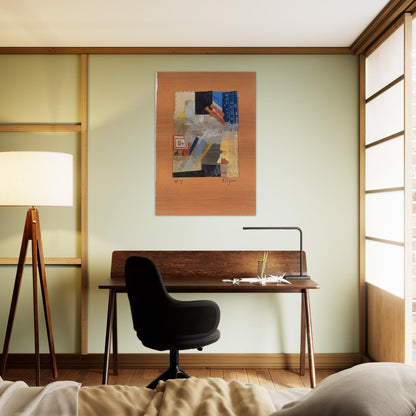 Number 7 - 1948 - Anne Ryan Brushed Aluminum Print - 70x100 cm / 28x40 inches | Anne Ryan Aluminum Print | Anne Ryan Prints