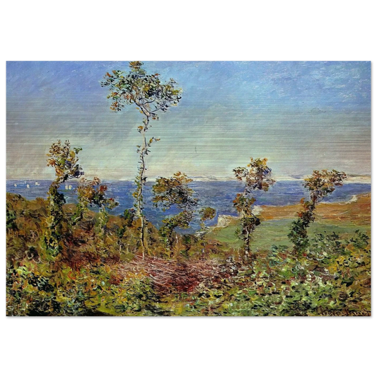 The Fonds at Varengeville - claude monet Brushed Aluminum Print - 70x100 cm / 28x40 inches | claude monet Aluminum Print | claude monet Prints