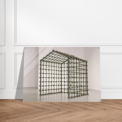 POTATO HOUSE KARTOFFELHAUS 1967 - Sigmar Polke Acrylic Print - 70x100 cm / 28x40″ inches