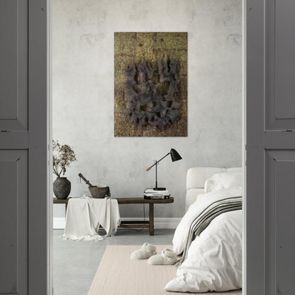 Metamorfosis Marco Aurelio - 1962 - Manuel Rivera Brushed Aluminum Print - 70x100 cm / 28x40 inches | Manuel Rivera Aluminum Print | Manuel Rivera Prints