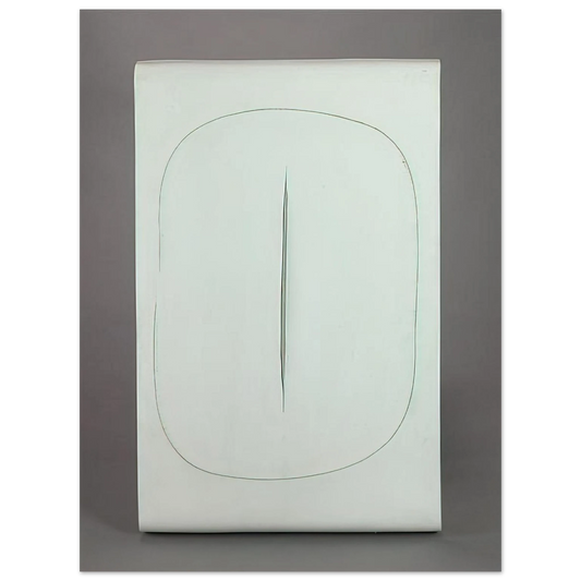 Lucio Fontana - Concept Spatiale - 1968  75x100 cm / 30x40inches Fine Art Poster