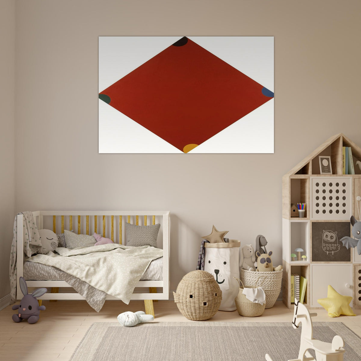 Cape Red - 1965 - Jeremy Moon Art Prints - 100x150 cm / 40x60″ inches | Jeremy Moon Poster | Jeremy Moon Prints
