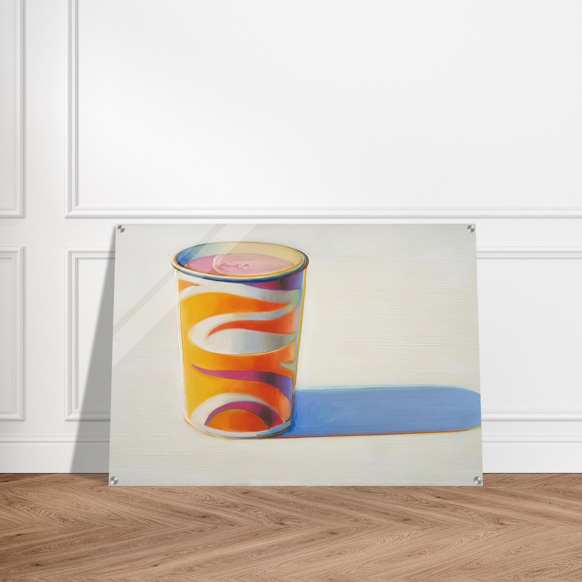 Drink Cup - 1972 - Wayne Thiebaud Acrylic Print - 70x100 cm / 28x40″ inches