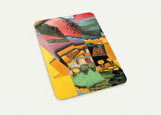 LANDSCAPE AT CERET 1913 By Juan Gris Pack of 10 Post Cards | Juan Gris Post Cards | A6 (10.5 x 14.8 cm) - 4.1 x 5.8 inches