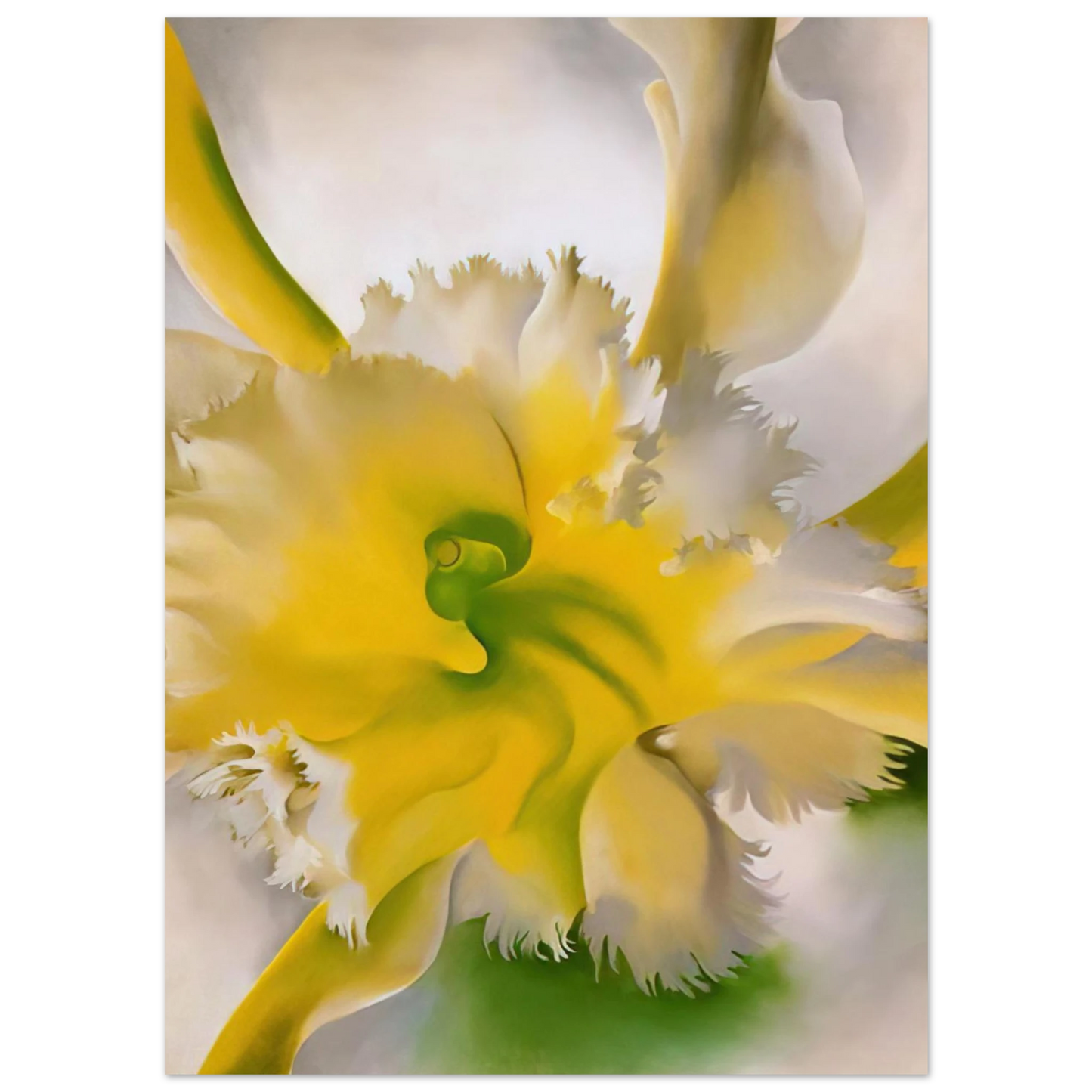 Georgia O'Keeffe - An Orchid Fine Art Poster