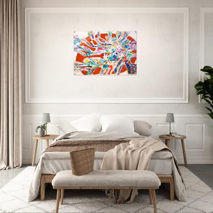 L'Apparition a Marie de Magdala - 1978 - Alfred Manessier Acrylic Print - 70x100 cm / 28x40″ inches