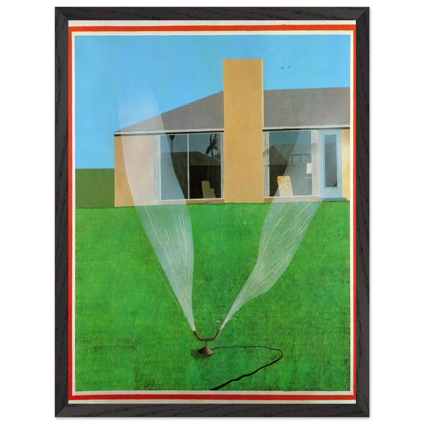 David Hockney - David Hockney Wall art - 50x70 cm / 20x28 inches - Fine Art Poster-canvas - -