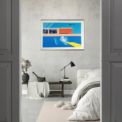 David Hockney - David Hockney Acrylic Print - 70x100 cm / 28x40″ inches | David Hockney Wall Art | David Hockney Prints