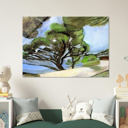 THE LARGE PINE 1926 - Henri Matisse Acrylic Print - 70x100 cm / 28x40″ inches | Henri Matisse Wall Art | Henri Matisse Prints