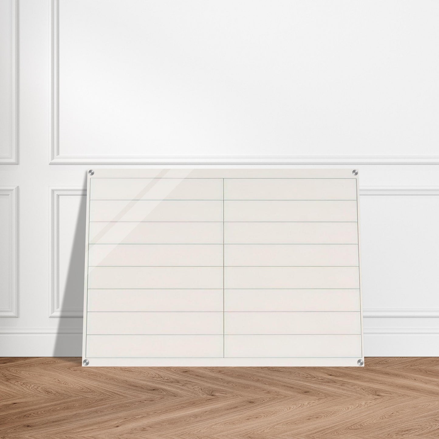 On a clear day, #2 - Agnes Martin Acrylic Print - 70x100 cm / 28x40″ inches