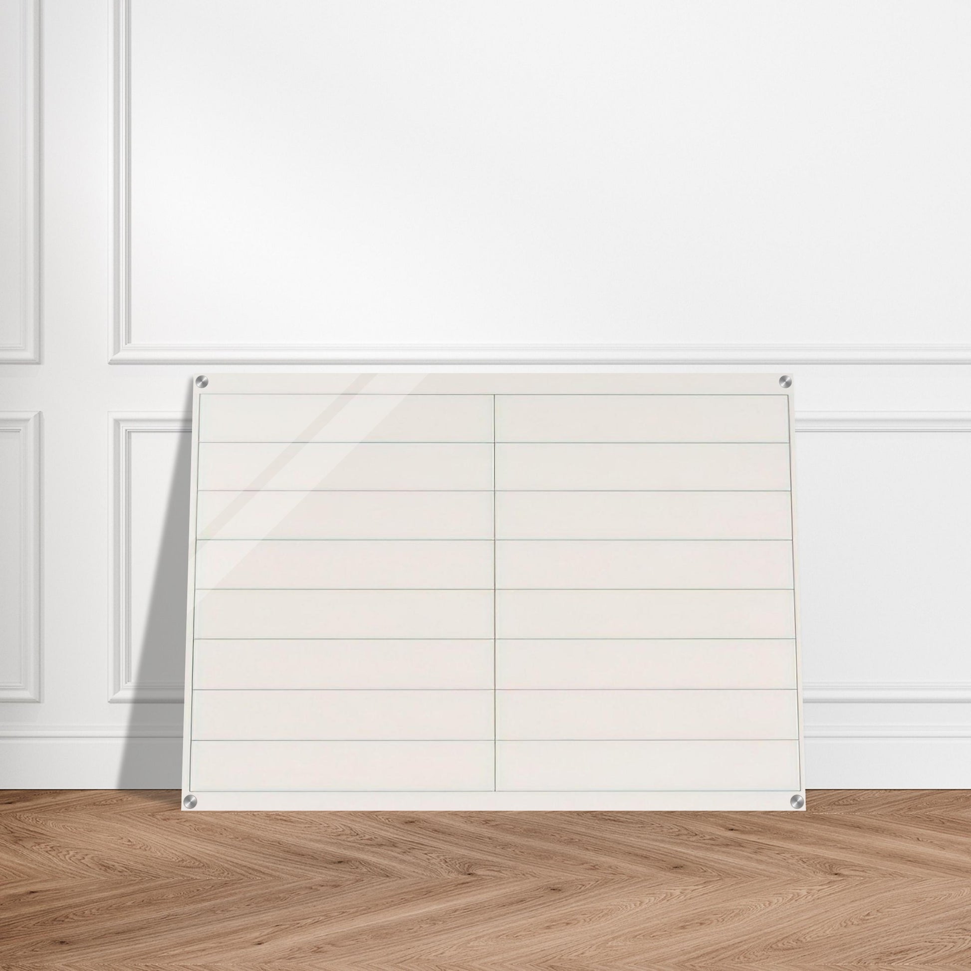 On a clear day, #2 - Agnes Martin Acrylic Print - 70x100 cm / 28x40″ inches