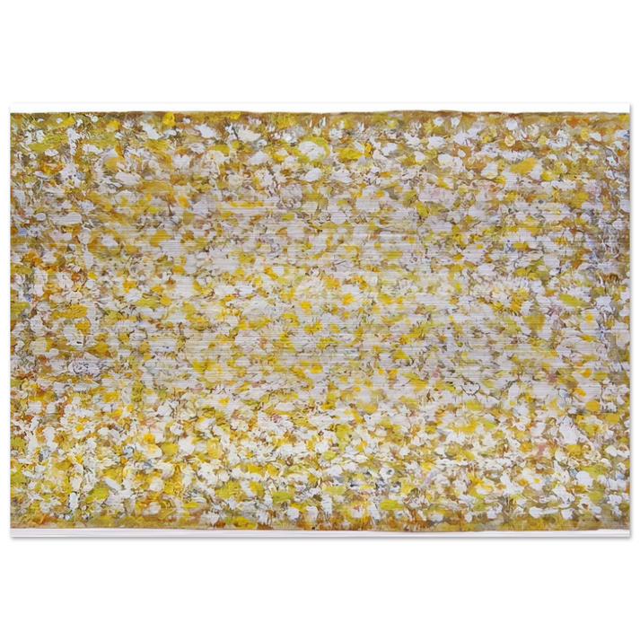 Serpentine Saffron - Richard Pousette-Dart Brushed Aluminum Print - 70x100 cm / 28x40 inches | Richard Pousette-Dart Aluminum Print | Richard Pousette-Dart Prints
