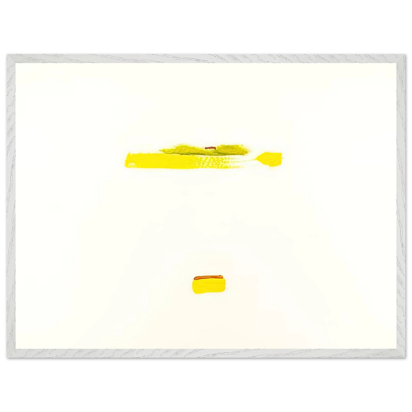 Helen Frankenthaler - New York III - 1972 Wall art - 50x70 cm / 20x28 inches - Premium Wooden Framed Poster With Fine Art Paper-canvas - Wood frame