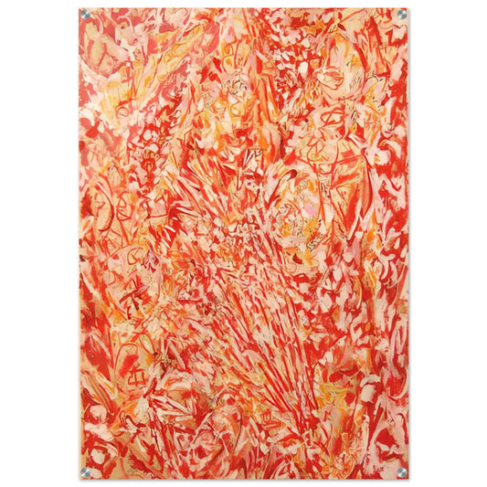Summer Play - Lee Krasner Acrylic Print - 70x100 cm / 28x40″ inches | Lee Krasner Wall Art | Lee Krasner Prints